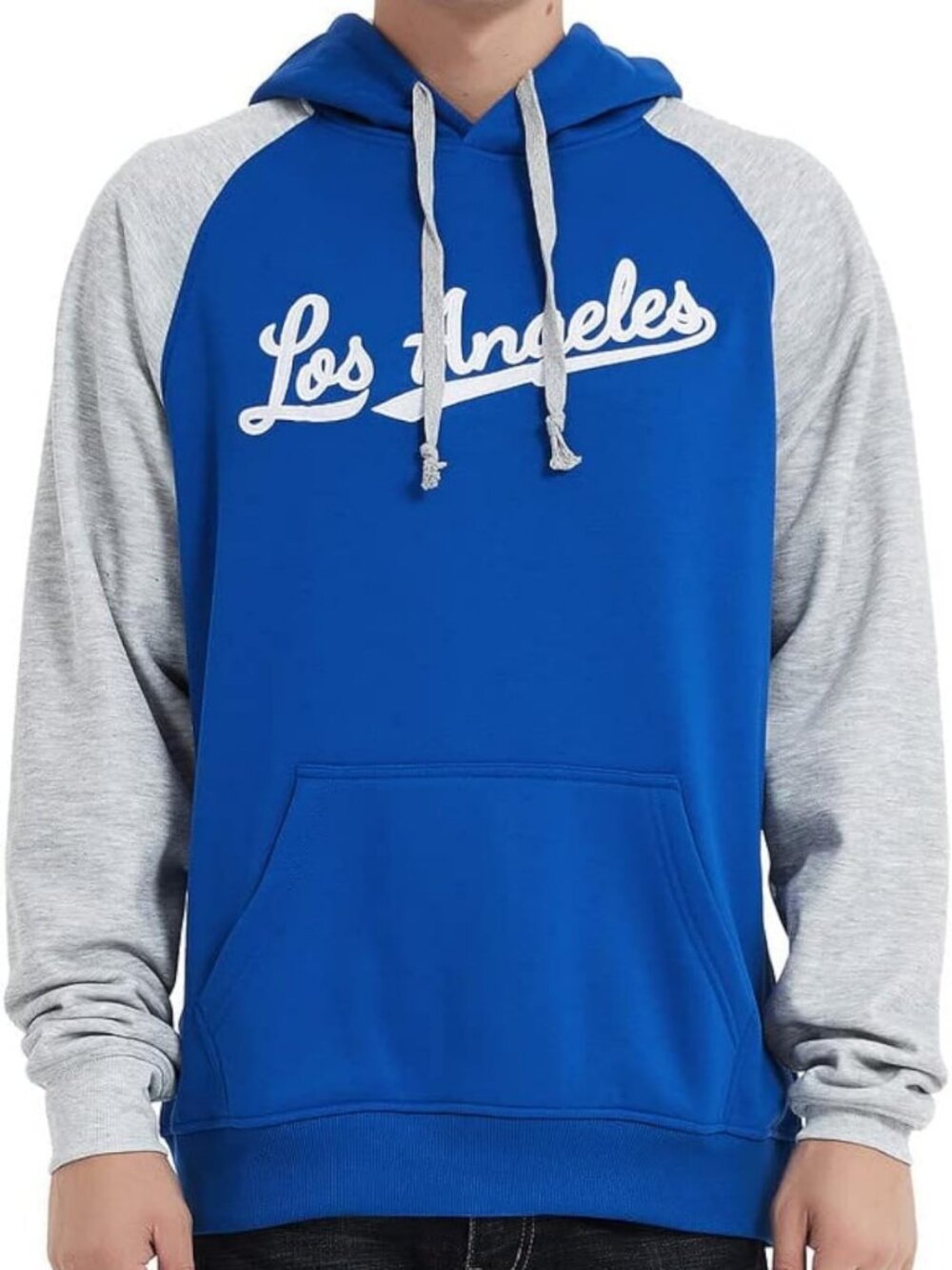 Men's Embroidered Baseball Hoodie | Casual Hooded Sweatshirt for Sports